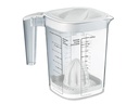 Rotho Messbecher Loft 15 dl, Transparent/Weiss