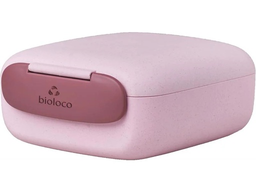 [90215791 1320710] BioLoco Lunchbox Mini Square Rosa