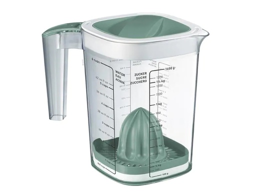 [90215909 1325848] Rotho Messbecher Loft 15 dl, Grün/Transparent