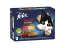 Felix Nassfutter Doppelt Lecker, Fleisch & Fisch, 12 x 85 g