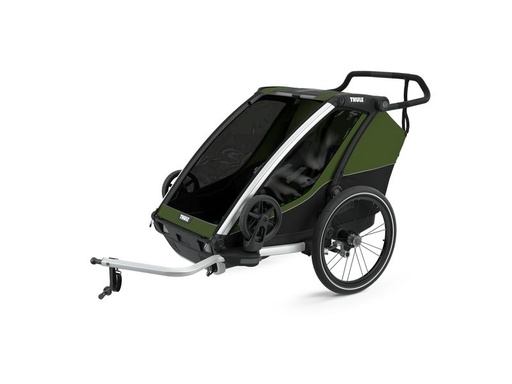 [90034424 1154880] Thule Veloanhänger Chariot Cab 2 Grün