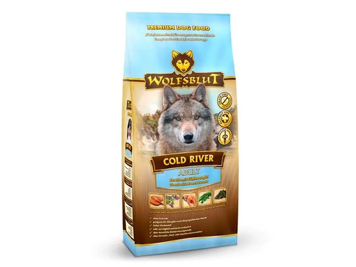 [90216285 1314633] Wolfsblut Trockenfutter Dog Cold River Adult, 12.5 kg