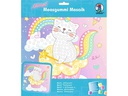 URSUS Moosgummi-Set Glitter Kittycorn, Mehrfarbig