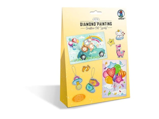 [90216572 1243342] URSUS Bastelset Diamond Painting Lovely