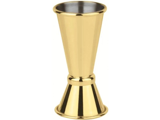 [90216670 1304492] Paderno Cocktail-Doppelmass 40/20 ml, Gold