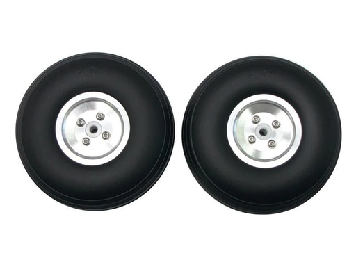 [90216848 1321766] OEM Flugmodellrad mit Alufelge 102 mm, 2 Stück