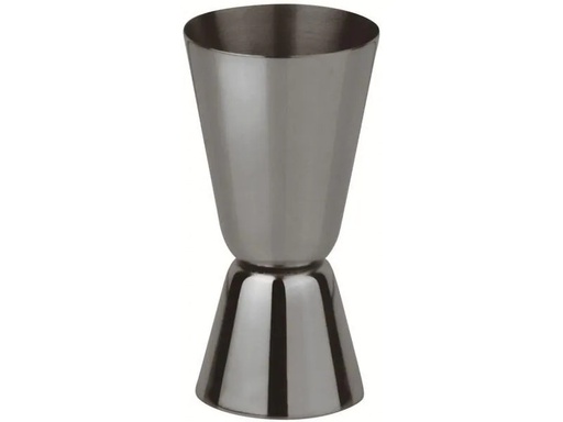 [90216942 1304491] Paderno Cocktail-Doppelmass 40/20 ml, Grau/Schwarz