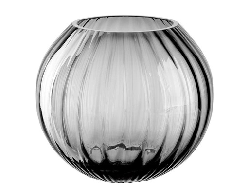 [90217009 1314692] Leonardo Vase Poesia Kugel Grau