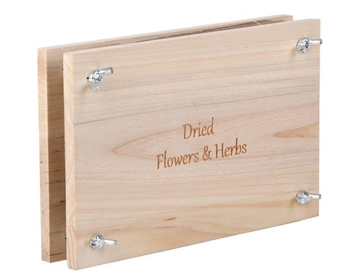 [90217612 1308654] Esschert Design Blumen-und Kräuterpresse mit Schrauben
