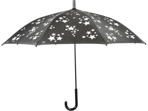 [90217899 1308706] Esschert Design Regenschirm Reflektor Sterne schwarz