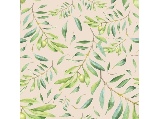 [90217984 1320679] Chic Mic Papierservietten Olives 33 cm x 33 cm, 20 Stück