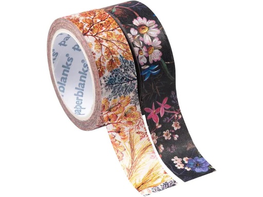 [90217991 1325945] Paperblanks Deko-Klebeband Washi Tape 2 Stk. Anemone/Floralia