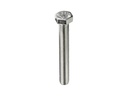 Krafter Sechskantschrauben M 6 x 25 mm mit Muttern Edelstahl, 4 Stk