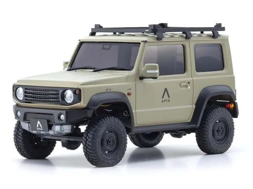 [90218213 1322164] Kyosho Scale Crawler Mini-Z Suzuki Jimny Apio TS4, Khaki ARTR, 1:18