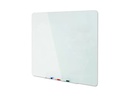 Bi-Office Magnethaftendes Glassboard 90 cm x 120 cm, Weiss