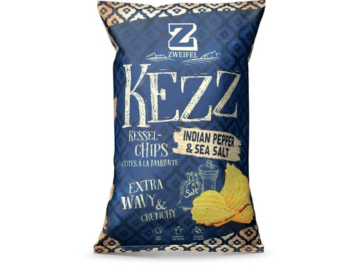 [90218430 1308722] Zweifel Chips Kezz Pepper &amp; Salt 110 g
