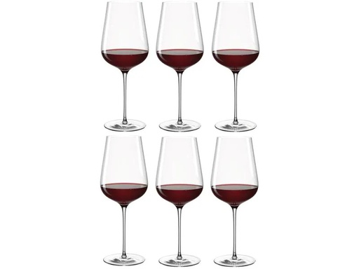 [90035056 1189220] Leonardo Rotweinglas Brunelli 740 ml, 6 Stück, Transparent