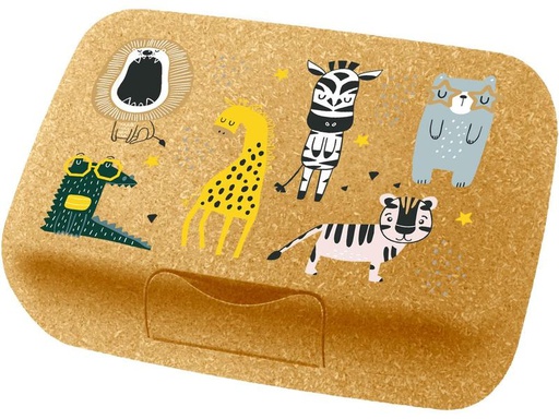 [90218507 1328482] Koziol Lunchbox Candy L Zoo Senfgelb/Hellbraun