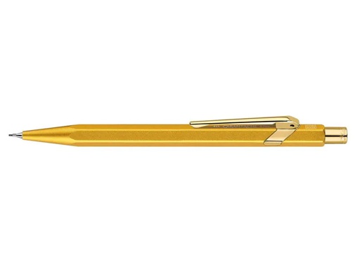 [90218600 1321391] Caran d'Ache Minenbleistift Goldbar 0.7 mm, Gold