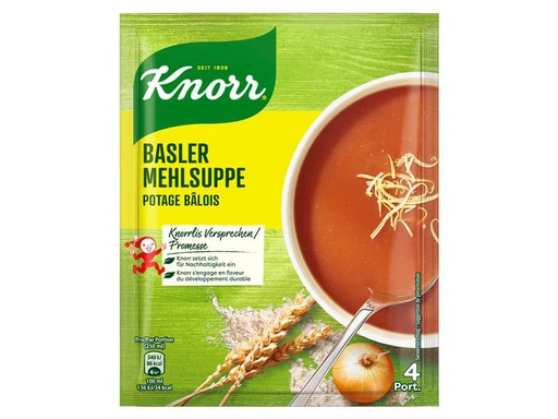 [90035075 1130134] Knorr Basler Mehlsuppe 4 Portionen