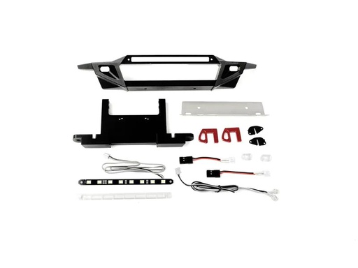 [90218689 1333929] RC4WD Front Stossstange mit LED's, Metall, TRX-4 Bronco 21