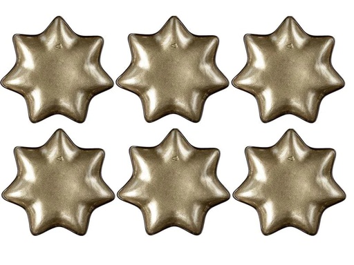 [90218833 1326422] Leonardo Schale Candela 15 cm, 6 Stück, Gold