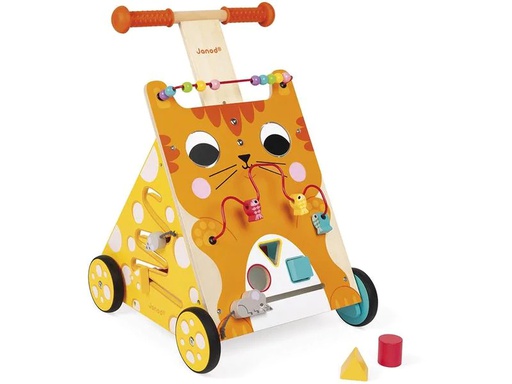 [90219035 1321258] Janod Lauflernwagen Katze Multi-Activity