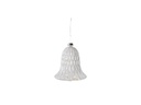 Sirius Weihnachtskugel Luna Glocke, Ø 9 cm, Weiss