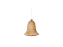 Sirius Weihnachtskugel Luna Glocke, Ø 9 cm, Hellbraun