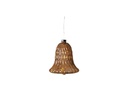 Sirius Weihnachtskugel Luna Glocke, Ø 9 cm, Braun