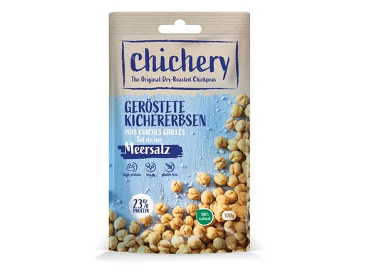 [90219795 1335013] Chichery Geröstete Kichererbsen Meersalz 100 g