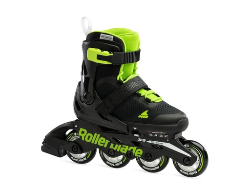 [90220014 1290078] ROLLERBLADE Inline-Skates Microblade 175 Black/Green