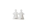 Sirius Tischdeko Albert, Ø 6.5 x H 10.5 cm, Weiss