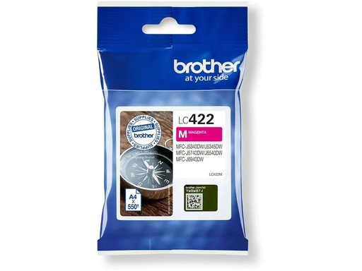 [90220077 1302615] Brother Tinte LC-422M Magenta