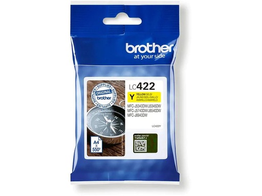 [90220198 1302616] Brother Tinte LC-422Y Yellow