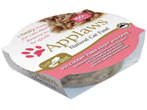 [90220238 1303084] Applaws Nassfutter Schale Thunfisch &amp; Krabben, 60 g