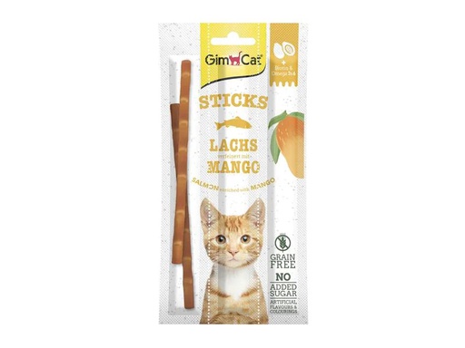 [90220247 1319202] Gimpet Katzen-Snack Sticks Lachs &amp; Mango, 3 Stück