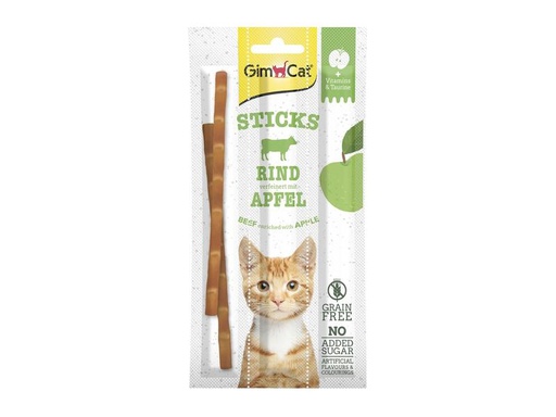 [90220263 1319203] Gimpet Katzen-Snack Sticks Rind &amp; Apfel, 3 Stück