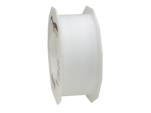 [90220350 1319063] Pattberg Textilband Verona Tüll 4 cm x 50 m, Weiss