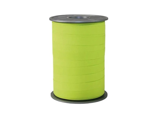 [90220372 1319005] Pattberg Geschenkband Opak Matt 1 cm x 200 m, Limette