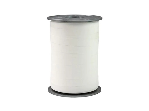 [90220376 1319003] Pattberg Geschenkband Opak Matt 1 cm x 200 m, Weiss