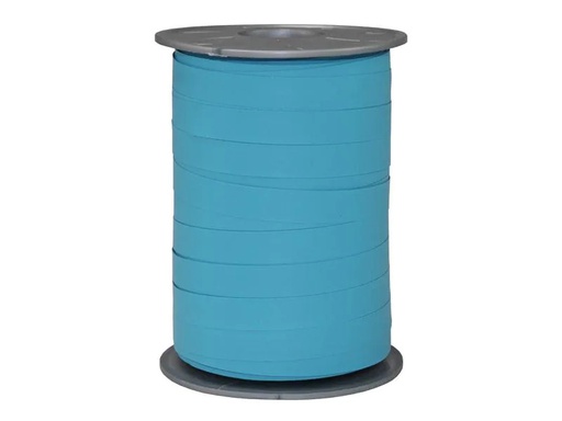 [90220454 1319014] Pattberg Geschenkband Opak Matt 1 cm x 200 m, Karibikblau