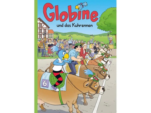[90003535 655687] Globi Verlag Bilderbuch Globine und das Kuhrennen