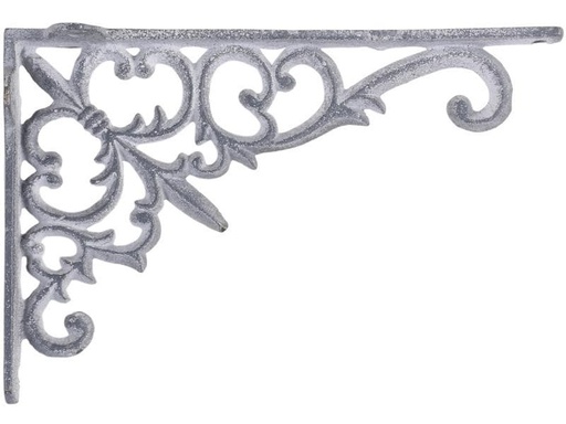 [90220729 1335121] Chic Antique Regalträger 18 x 12 cm, Grau