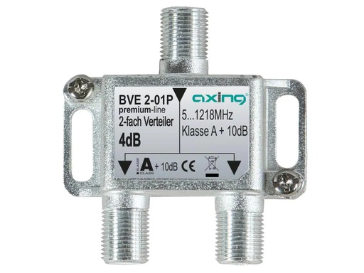 [90035627 705370] Axing 2-fach Verteiler BVE 2-01P 51218 MHz Bauform 01
