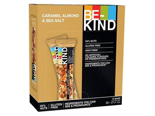 [90035638 951320] BE-KIND Riegel Caramel Almond &amp; Sea Salt 12 x 40 g