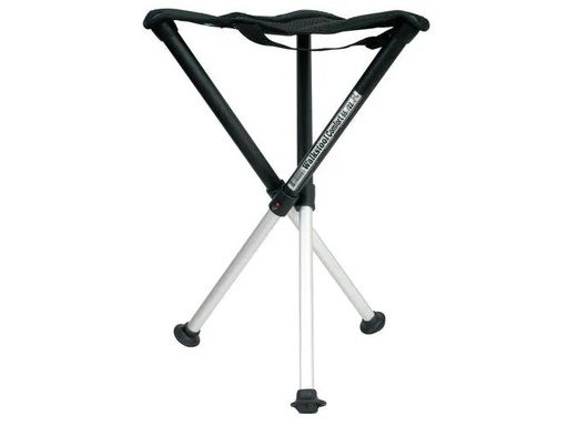 [90221631 1305477] Walkstool Dreibeinhocker Comfort 55 cm Schwarz/Silber