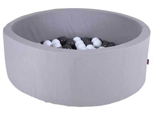 [90221795 1334480] Knorrtoys Bällebad soft – grey 100 balls grey/white