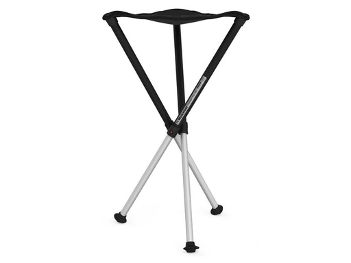 [90221817 1305480] Walkstool Dreibeinhocker Comfort 75 cm Schwarz/Silber