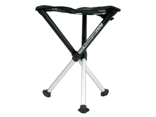 [90221892 1305476] Walkstool Dreibeinhocker Comfort 45 cm Schwarz/Silber